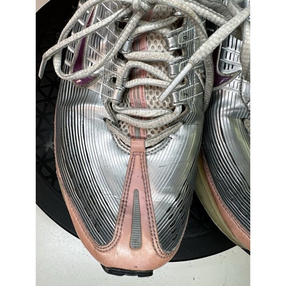 Nike 310909-051 Air Max 360 Women's Silver & Pink Sneakers Sz 8.5 US - Picture 3 of 12